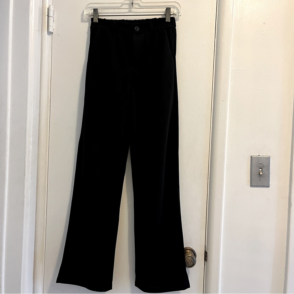 New black dress pants - XS - high rise, straight leg